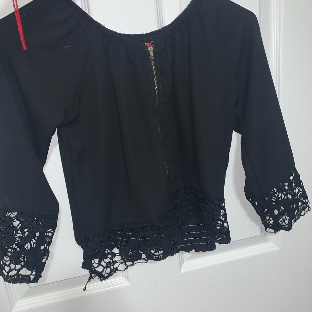 Long sleeve blouse